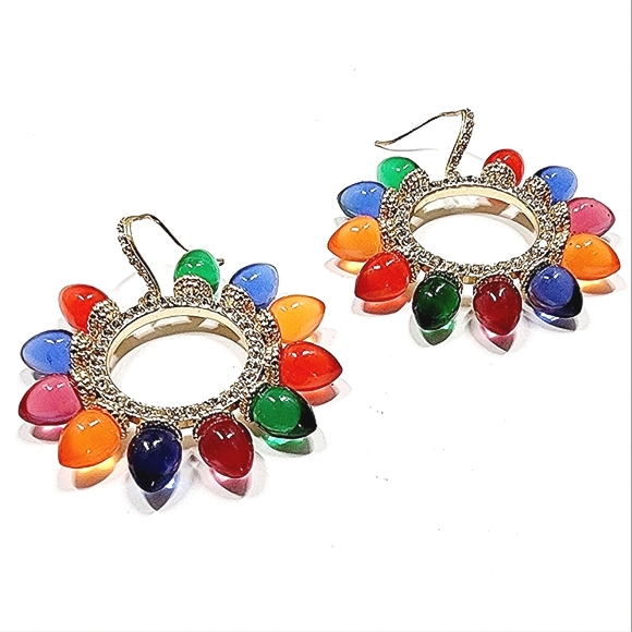 Festiv HOOP Earrings - Picture 1 of 3